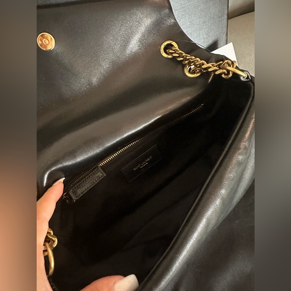 🌟SOLD🌟 NWT YSL Calypso in Plunged Lambskin - Picture 4 of 15